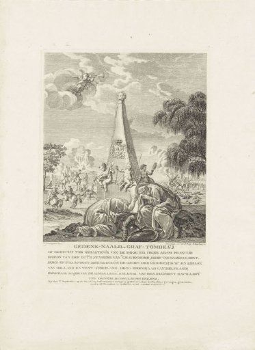 Memorial Pillar for A.F. Baron van der Duyn, 1793