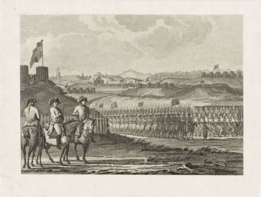 French Troops Leaving Landrecy, 1794