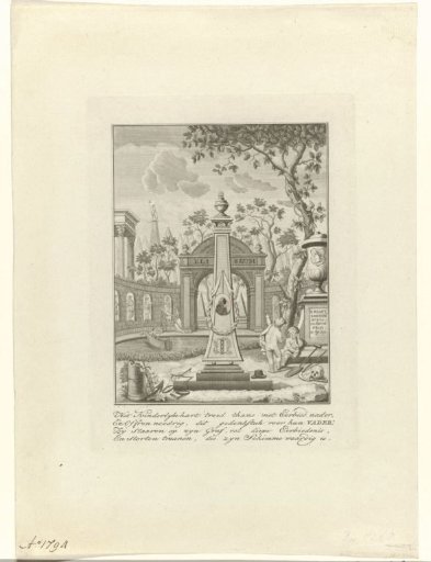 Monument for Hendrik Danielsz. Hooft, 1794