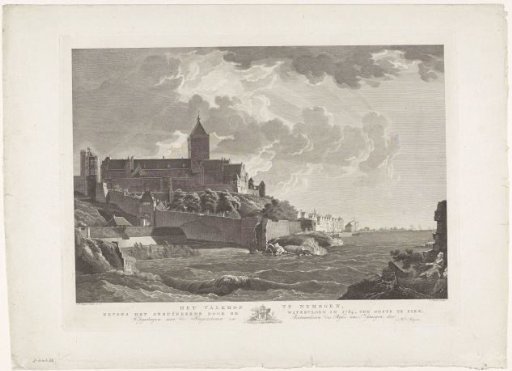 Collapsed Lappentoren in Nijmegen, 1784