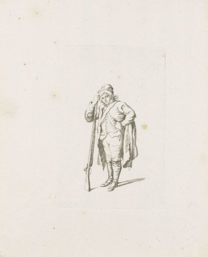 Standing French Soldier
