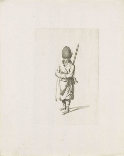 Standing French Soldier