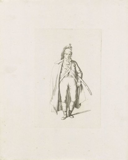 Standing French Soldier