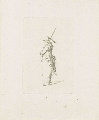 Standing French Soldier