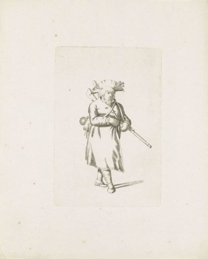 Standing French Soldier