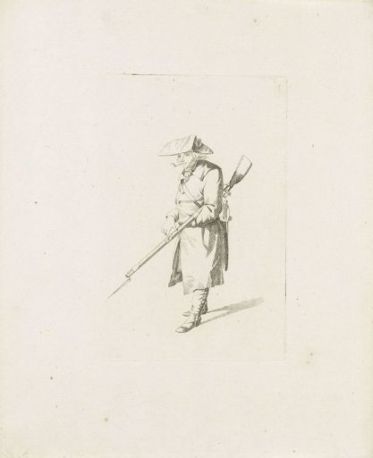 Standing French Soldier