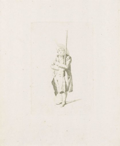 Standing French Soldier