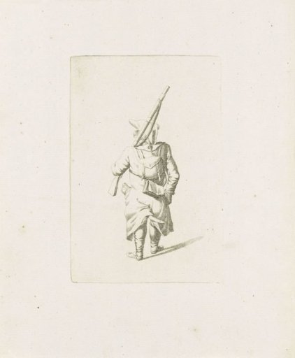 Standing French Soldier