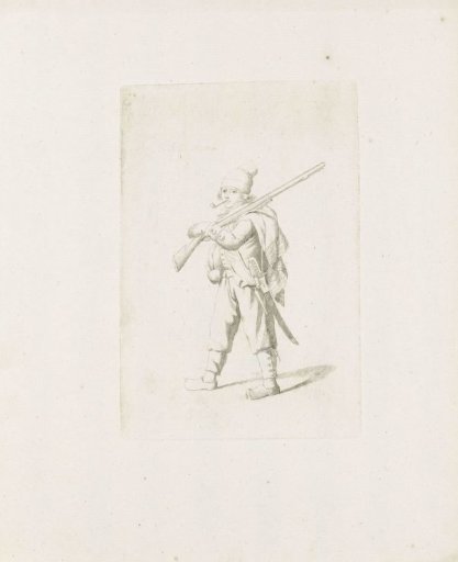 Standing French Soldier
