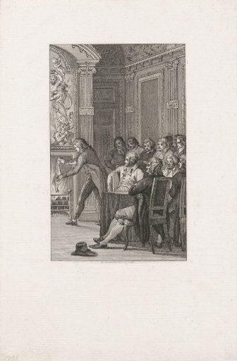 Van Laar Burns the Act of Guarantee, 1795