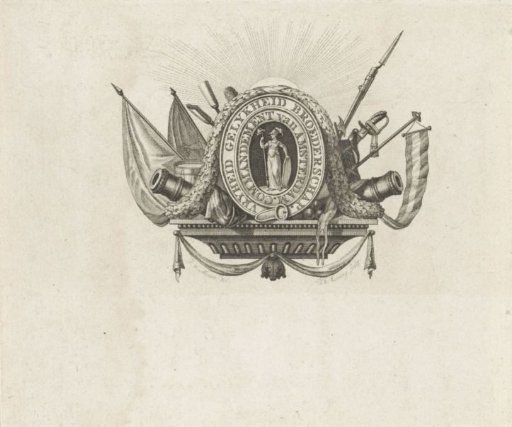 Vignette of the Command of Amsterdam, 1795