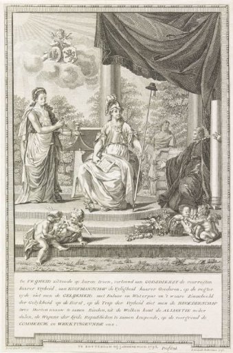 Allegory of the Alliance with France, 1795