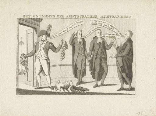 Caricature on the Aristocracy (1), 1795