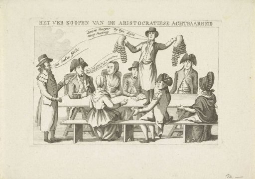 Caricature on the Aristocracy (2), 1795