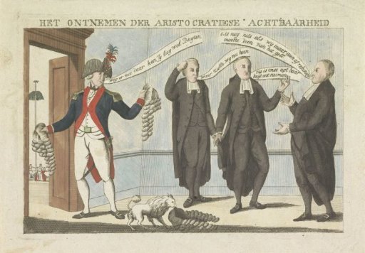 Caricature on the Aristocracy (1), 1795