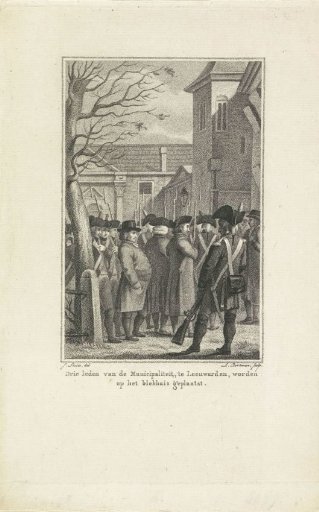 Arrest of Three Members of the City Council of Leeuwarden, 1796