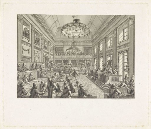 First National Assembly in The Hague, 1796