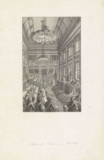 First National Assembly in The Hague, 1796