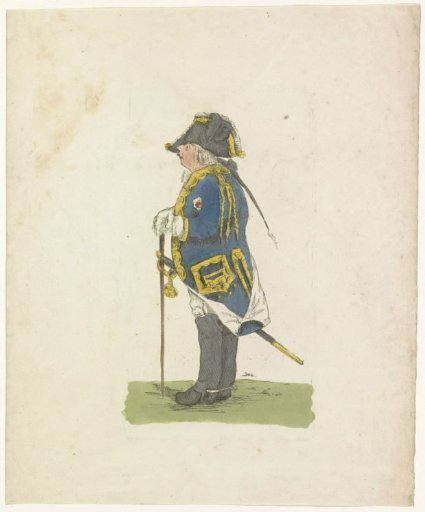 Caricature of William V, ca. 1796 (?)