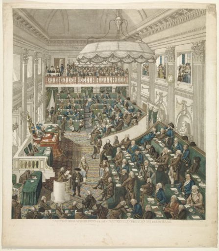 First National Assembly in The Hague, 1796