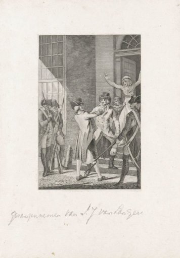 Arrest of S.J. van Langen, 1798