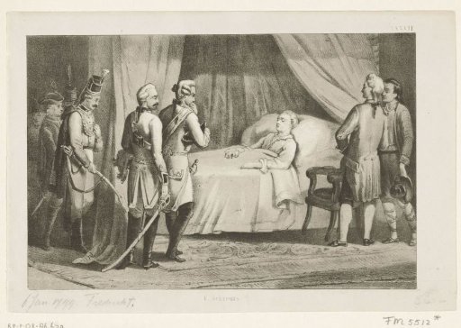 Prince Frederick on His Deathbed, 1799