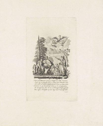 Allegorical Monument for Prince Frederick, 1799