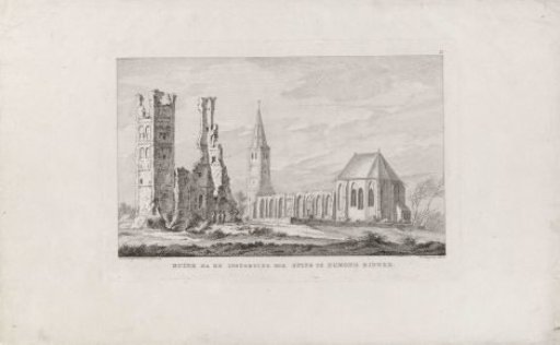 Collapsed Tower of the Abbey Church at Egmond, 1799