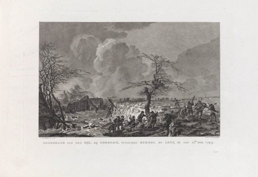 Breach of the Dike at Doornik, 1799