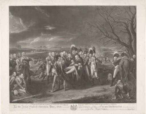 Death of General Bussche, 1794