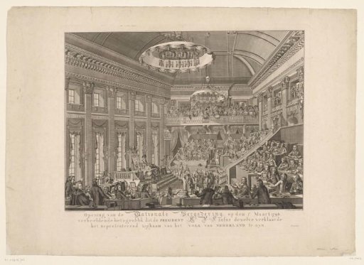 Opening of the National Assembly, 1796