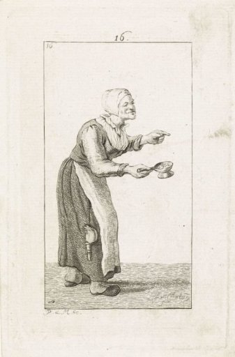 Woman with a bowl