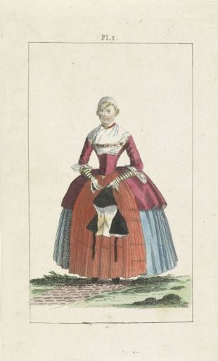 Costume of a Frisian woman