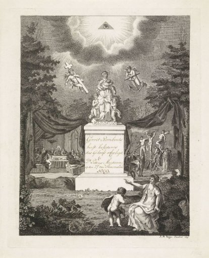 Confession print of Gerrit Rombouts, 1809