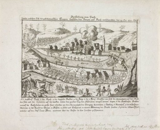 Battle at Vach, 1800