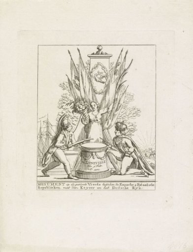 Allegory on the Peace of Lunéville, 1801