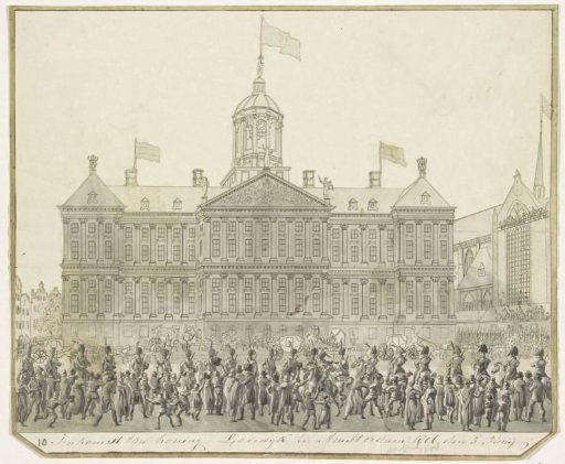 Arrival of Louis Napoleon in Amsterdam, 1808