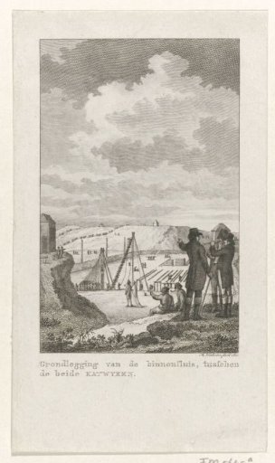 Construction of the Katwijk Canal, 1805