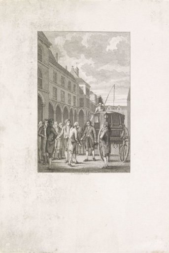 Arrival of R.J. Schimmelpenninck in The Hague on 27 April 1805 as Grand Pensionary