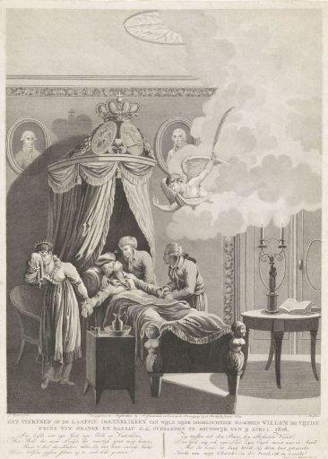 Deathbed of Prince William V, 1806