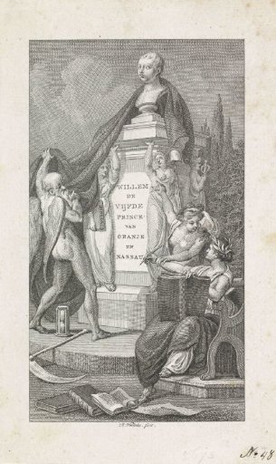 Time Reveals a Monument to Prince William V, 1806