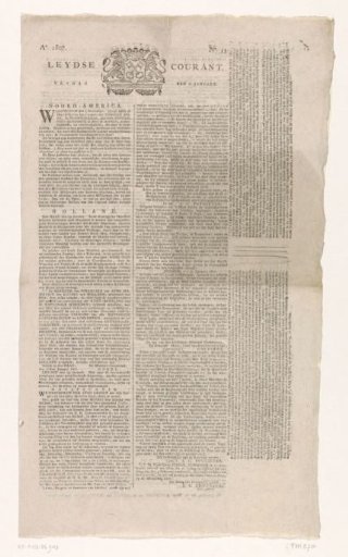 Leydse Courant of 30 January 1807