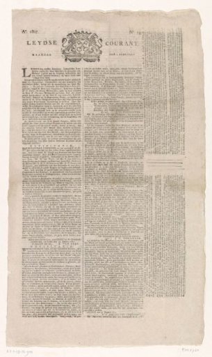 Leydse Courant of 2 February 1807