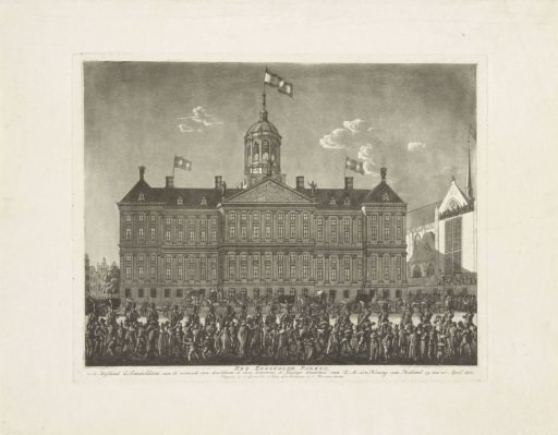 Arrival of Louis Napoleon in Amsterdam, 1808