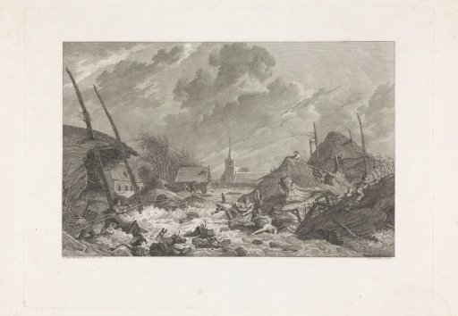 Flooding at Erichem, 1809