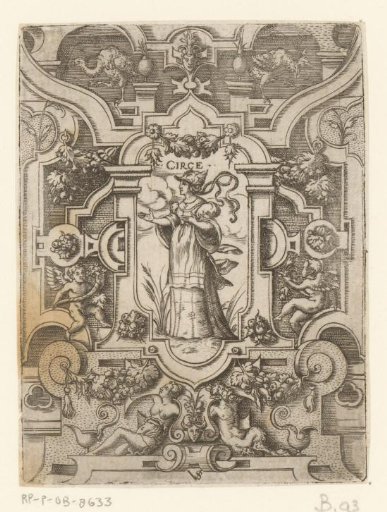 Circe in an Ornamental Frame