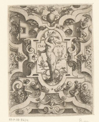 Daphne in an Ornamental Frame