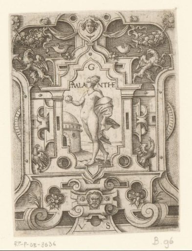 Atalanta in an Ornamental Frame
