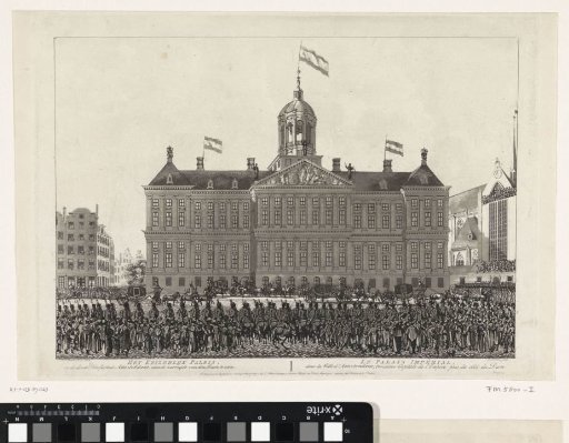 Arrival of Napoleon at the Palace on the Dam in Amsterdam, 1811