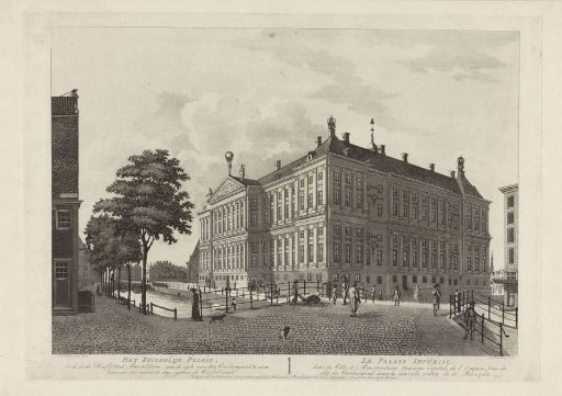 The Imperial Palace on the Dam in Amsterdam, 1811